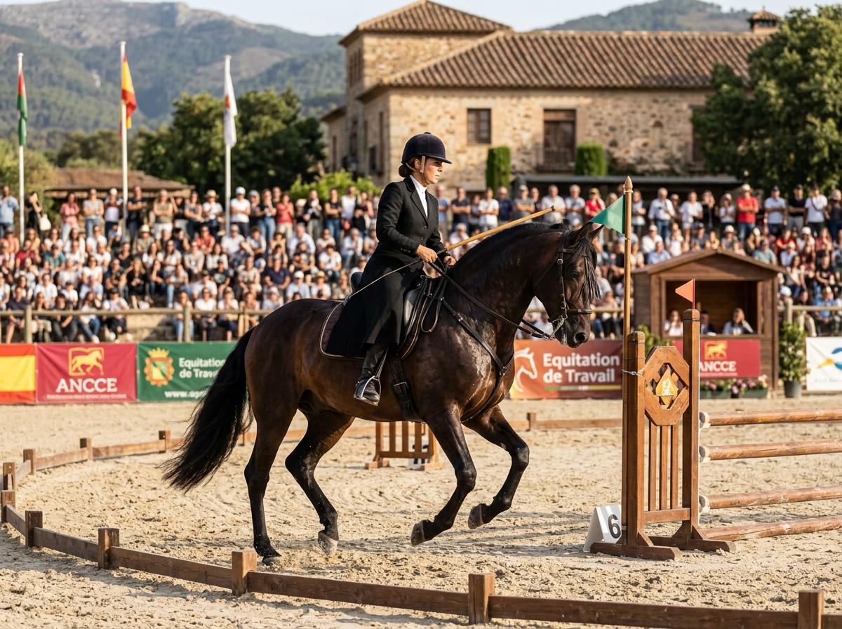 Page: Verkaufspferde – gutsteinhausen. Slot: ebano working equitation wm fertig. Context: Ebano – PR