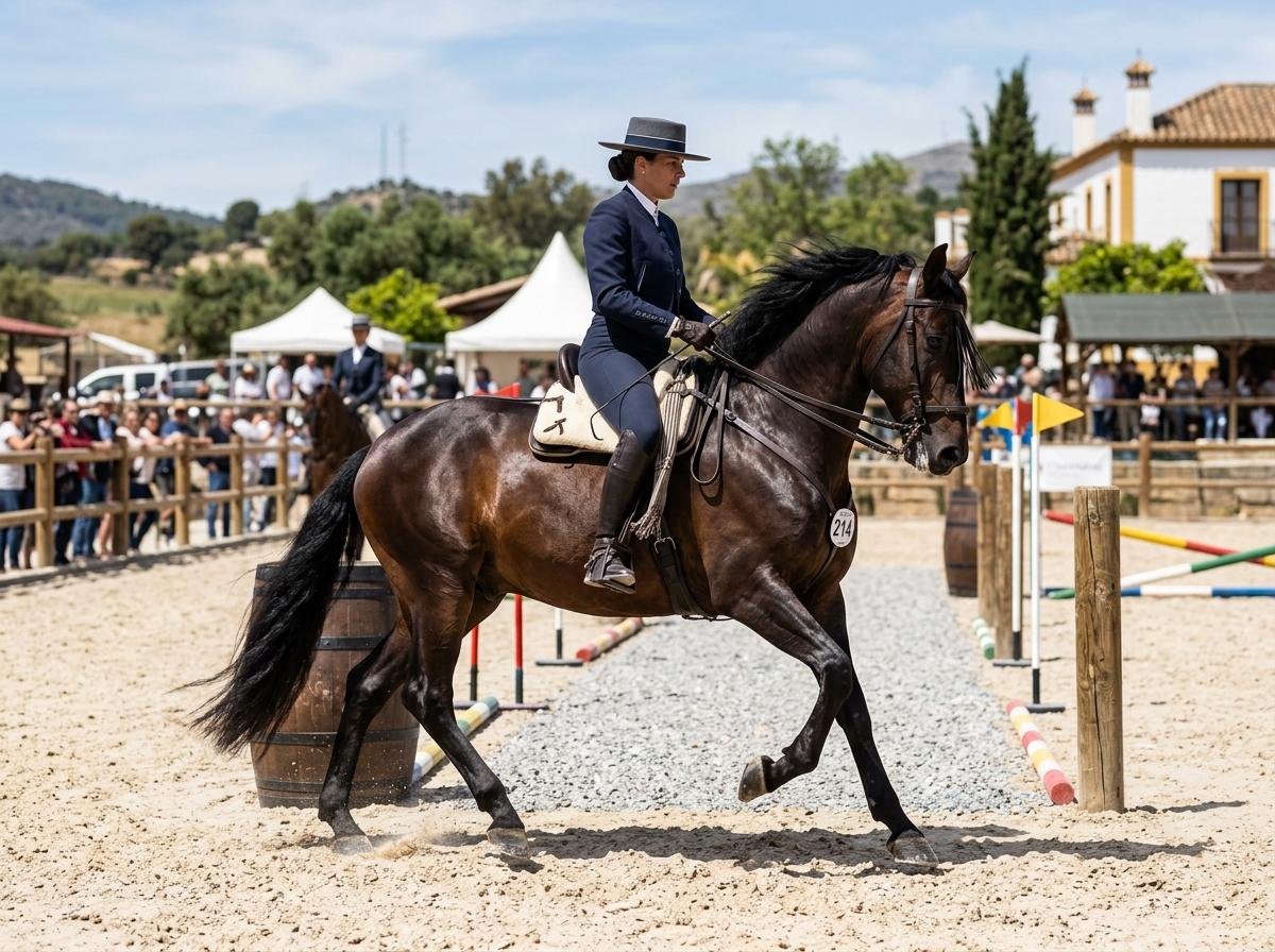 Page: verkauft – gutsteinhausen. Slot: ebano working equitation wm fertig. Context: Ebano – PRE Wall