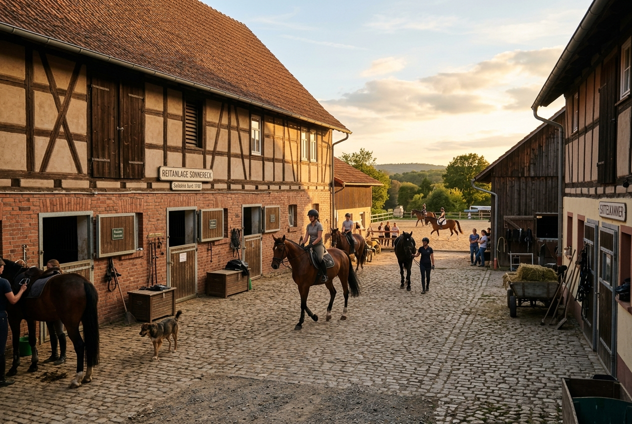 Gastronomie und Reiten